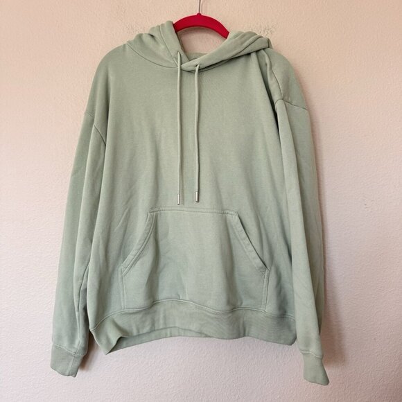 H&M Tops - H&M light mint green Hoodie size Small cotton blend Polyester Loungewear